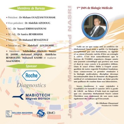 Journée Mohamed NASRIMabiotech / Le système GeneXpert : Applications dans le diagnostic microbiologique. Dr Najoua EL HELALI, Chef de service de Microbiologie Hôpital Paris-Saint-Joseph Paris (Mabiotech)